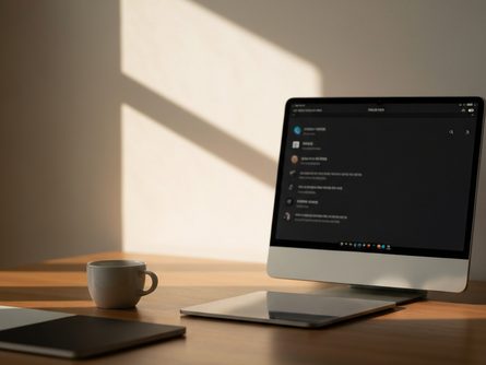 테이블 위에 펼쳐진 연금저축 안내 책자와 계산기, 볼펜 클로즈업